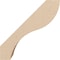 Ekena Millwork 3-inch W x 6-inch D x 6-inch H Geneva Rough Cedar Woodgrain TimberThane Knee Brace, Primed BRCUR03X06X06GNVRCPR - alternate 5